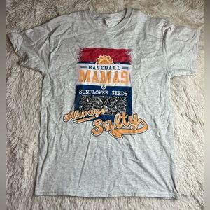 Baseball Mamas and Sunflower Seeds Always Salty Size Medium